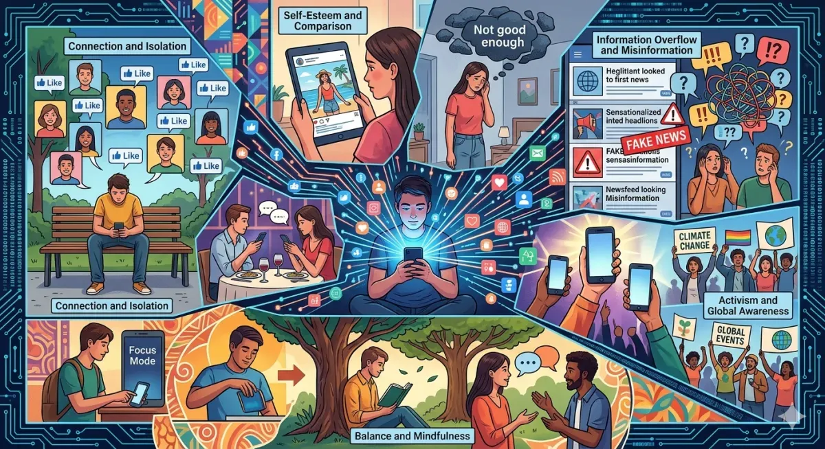 Sanal Aynanın Ötesi: Sosyal Medyanın İnsan Psikolojisi Üzerindeki Karmaşık Dansı